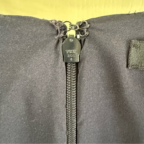 Madewell Silk Windblown Red Poppies Ruffle Waist Mini Dress Size 00 - Picture 9 of 10